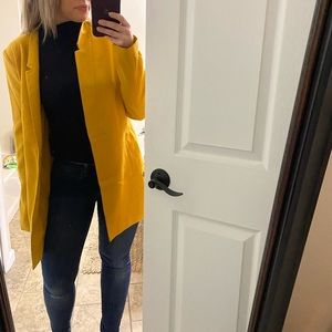 Rachel Zoe yellow blazer